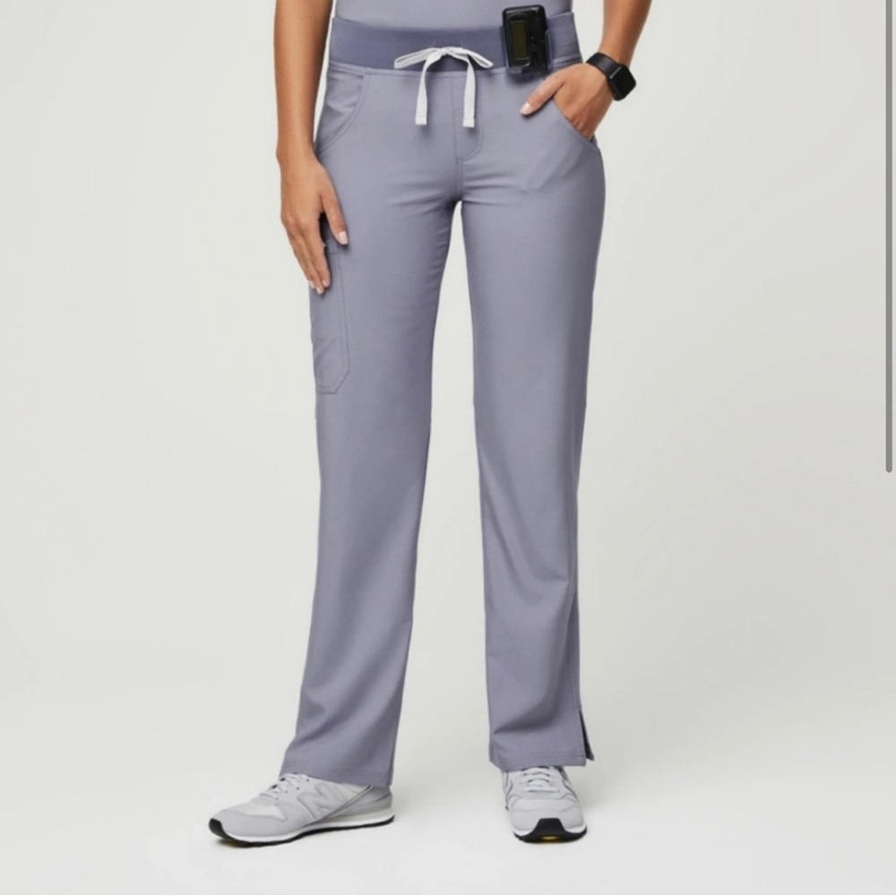 Figs vapor blue kade cargo scrub pants
